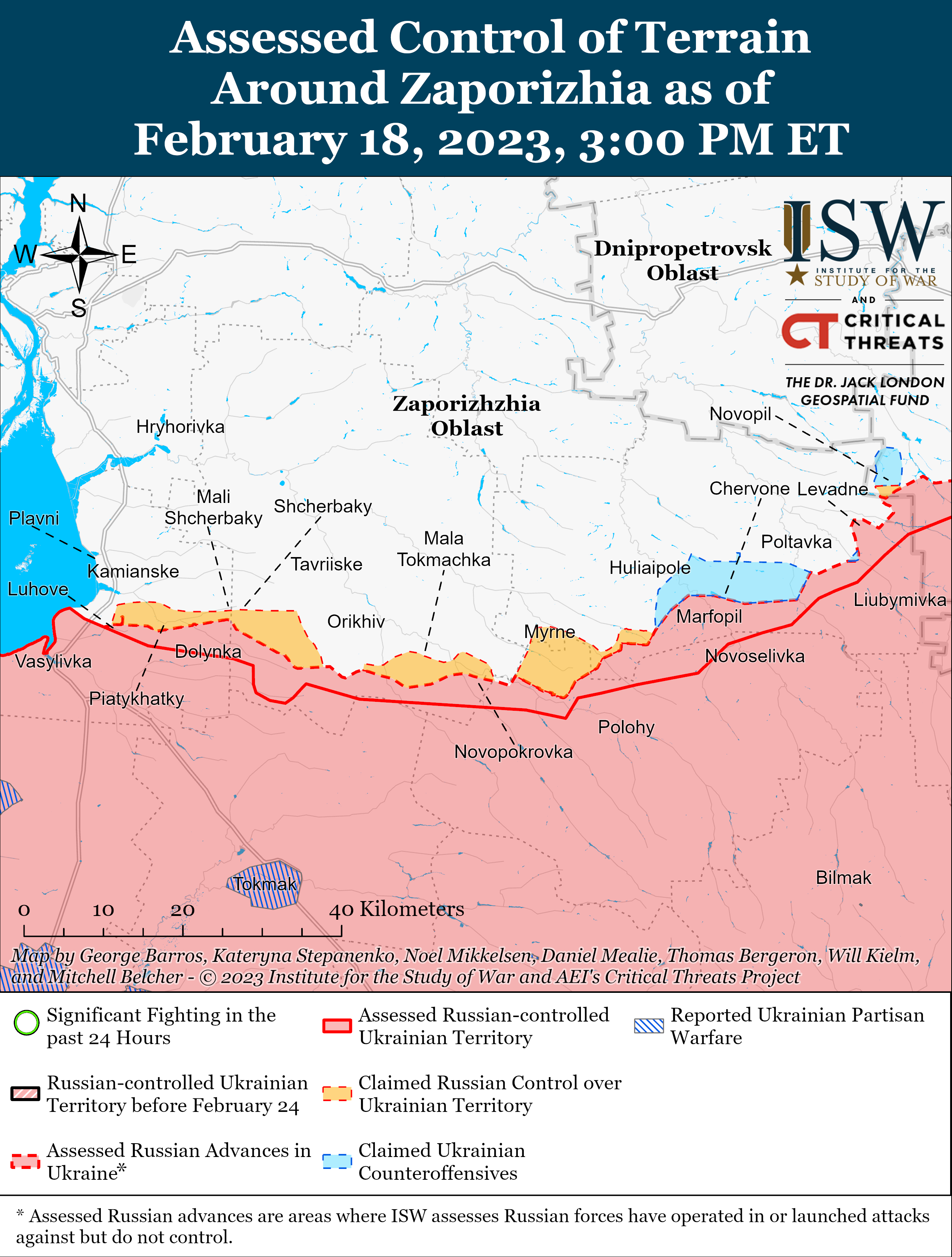 ISW Blog: Russian Offensive Campaign Assessment, February 18, 2023